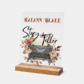 Symbole acrylique personnalisé du caisson d'histoi (Angle)