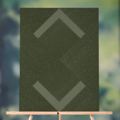 Symbole acrylique textuel de la mousse géométrique (Neutre)