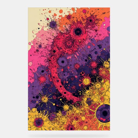 Symbole acrylique V-Pulse 10 (Recto)