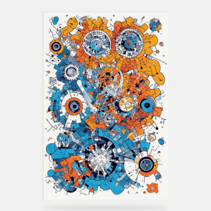 Symbole acrylique V-Pulse 2
