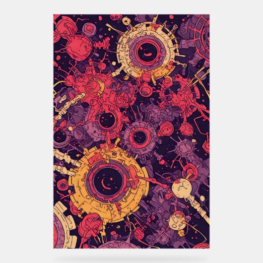 Symbole acrylique V-Pulse 6 (Recto)
