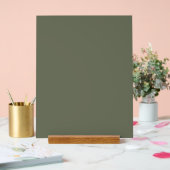 Symbole Acrylique Vert mousse personnalisé (Mariage)