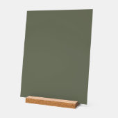 Symbole Acrylique Vert mousse personnalisé (Angle)