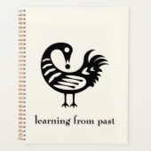 Symbole Adinkra africain sankofa Planner (Devant)