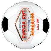 Symbole amusant de Las Vegas, Nevada (Tourné)