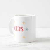 SYMBOLE Astrologique Aries Coffee Mug (Devant gauche)