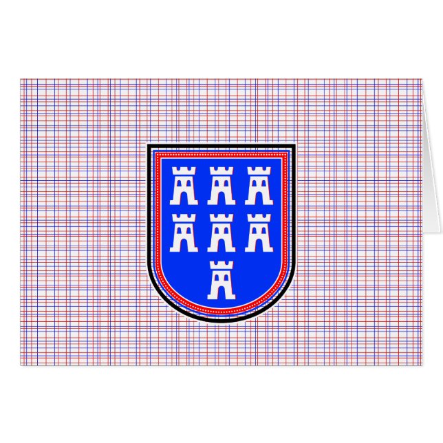 SYMBOLE Bleu Rouge Saxon (Devant horizontal)