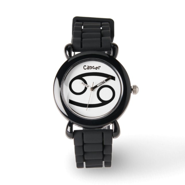 Symbole cancéreux du Zodiaque. Montres pour enfant (Recto)