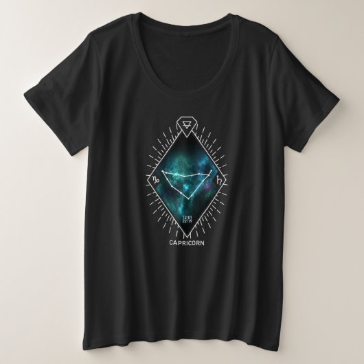 Symbole Capricorne Constellation et Zodiaque (Design devant)