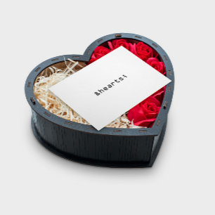 Symbole cardiaque dans la carte HTML