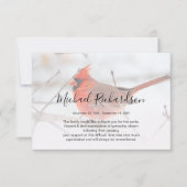 Symbole Carte de remerciements commémoratif du car (Devant)