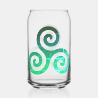 Symbole celtique antique Emerald Triskele