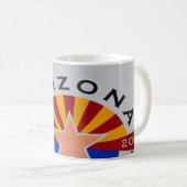 SYMBOLE Centenaire D'Arizona Mug (Devant droit)