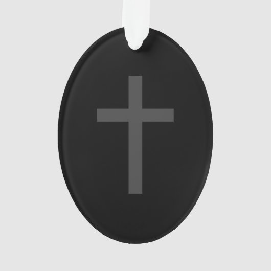 Symbole chrétien Nazaréen Solidarité Croix Noire (dos)