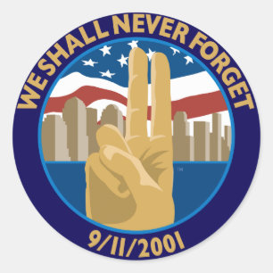 Symbole commémoratif 9/11 Sticker