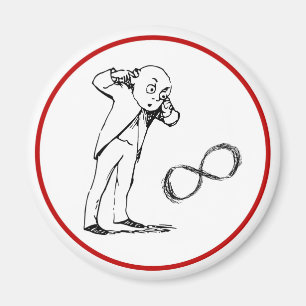 Symbole cool d'infini Magnet philosophique