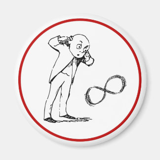 Symbole cool d'infini Magnet philosophique