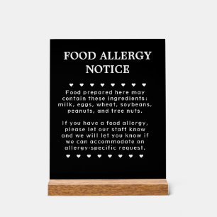 Symbole d'allergie alimentaire