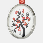 Symbole d'amour chinois Sakura Tree ornement perso (Gauche)