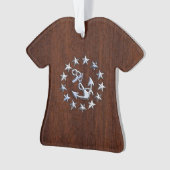 Symbole d'Ancre des étoiles du pavillon nautique (devant)