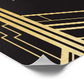 Symbole d'anniversaire Art Déco Gatsby (Coin)