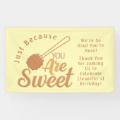 Symbole d'anniversaire de la bière douce Bannière (Horizontal)