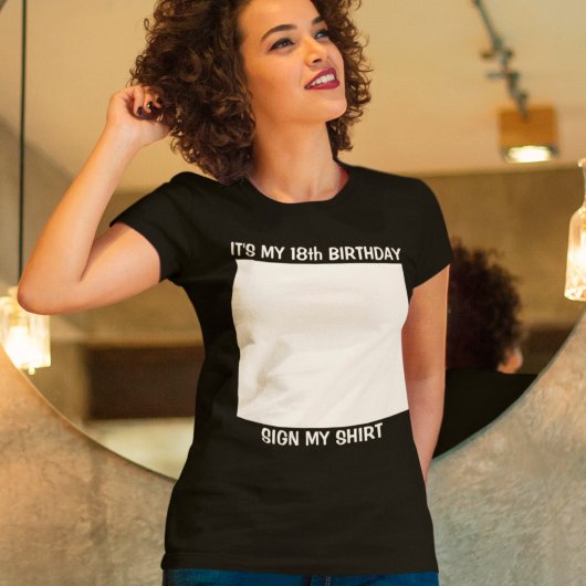 Symbole d'anniversaire personnalisé Mon T-shirt