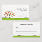 Symbole d'arbre élégant - Rendez-vous (Devant / Derrière)