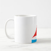Symbole de bateau Café Mug (Gauche)