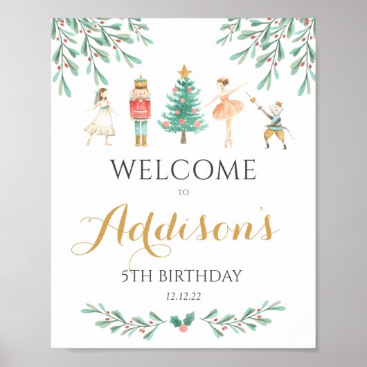 Symbole de bienvenue Nutcracker Poster (Devant)