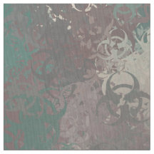 Symbole de biodanger Tissu de camo Woodland