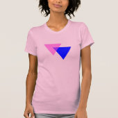 Symbole de bisexualité T-shirt (Devant)