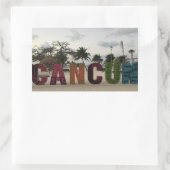 Symbole de Cancun - Stickers Playa Delfines, Mexiq (Sac)