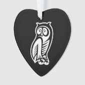 Symbole de chouette blanc (devant)