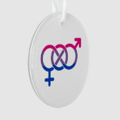 Symbole de genre bisexuel (devant)