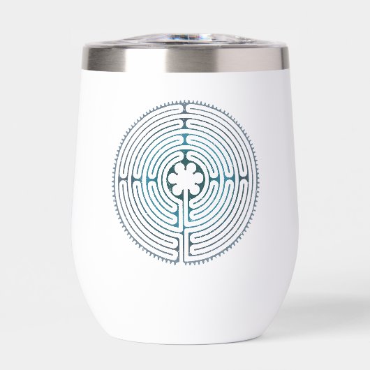 Symbole de géométrie sacrée - Chartres Labyrinthe (Avant)