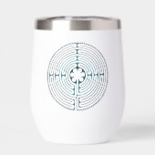 Symbole de géométrie sacrée - Chartres Labyrinthe (Arrière)