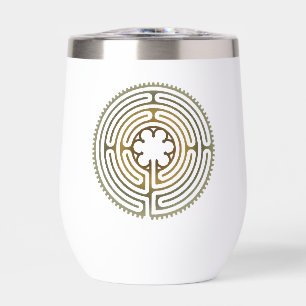 Symbole de géométrie sacrée - Chartres Labyrinthe 