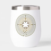 Symbole de géométrie sacrée - Chartres Labyrinthe (Arrière)