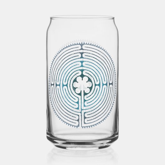 Symbole de géométrie sacrée - Chartres Labyrinthe  (Recto)