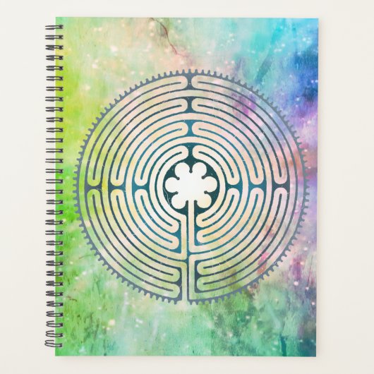 Symbole de Géométrie Sacrée - Labyrinthe de Chartr (Devant)