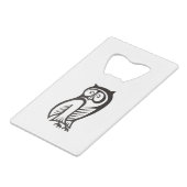 Symbole de hibou noir (Dos Angle)