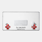 SYMBOLE DE LA Croix Médicale Rouge Serpent d'argen (Clavier et souris)