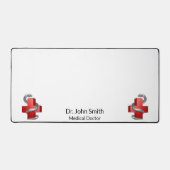 SYMBOLE DE LA Croix Médicale Rouge Serpent d'argen (Recto)