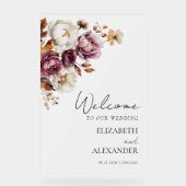 Symbole de la fête Mariage de automne florale en B (Recto)