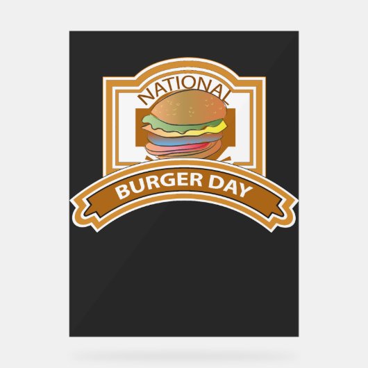 Symbole de la Journée nationale du hamburger (Recto)
