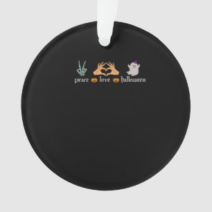 SYMBOLE DE LA Paix Halloween Squelette sorcière ma
