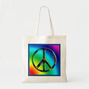 SYMBOLE DE LA Paix Sac fourre-tout Hippie