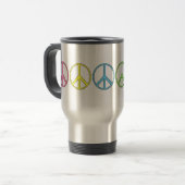 Symbole de la paix Voyage Mug (Devant gauche)