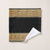 Symbole de la rivière Meander Golden (Gant de toilette)